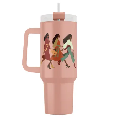 Woman with God  Afrocentric Tumbler